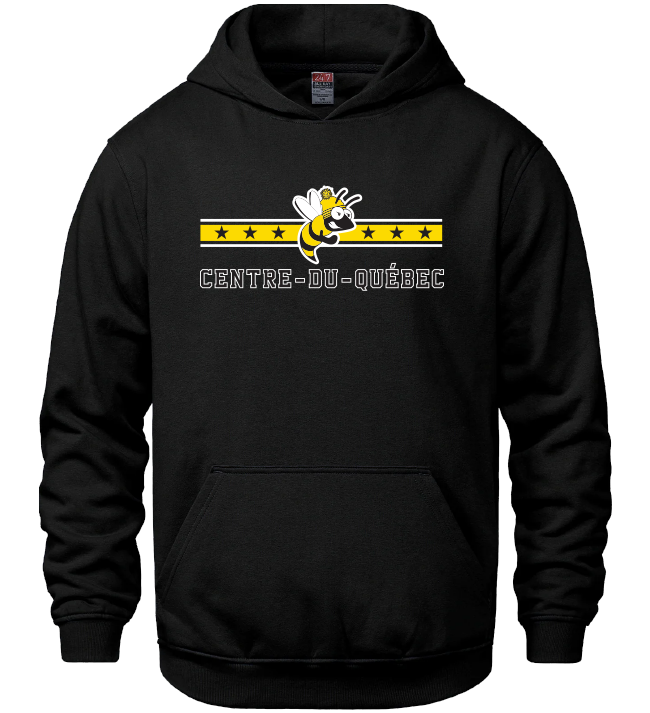 JDQ CENTRE-DU-QUÉBEC - L0550Y Sweat À Capuche Épais Pour Jeunes - SE. S16105 (AV)