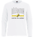 JDQ CENTRE-DU-QUÉBEC - S5937Y T-shirt à col rond et manches longues pour jeune - SE. S16099 (AV)