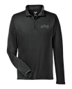 JDQ CENTRE-DU-QUÉBEC - TT31 Chandail à glissière ¼ en polyester pour homme - BR. 14165 (AVG)