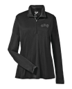 JDQ CENTRE-DU-QUÉBEC - TT31W Chandail à glissière ¼ en polyester pour femme - BR. 14165 (AVG)