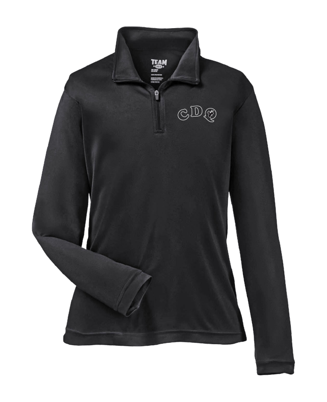 JDQ CENTRE-DU-QUÉBEC - TT31Y chandail à glissière ¼ en polyester pour enfants - BR. 14165 (AVG)