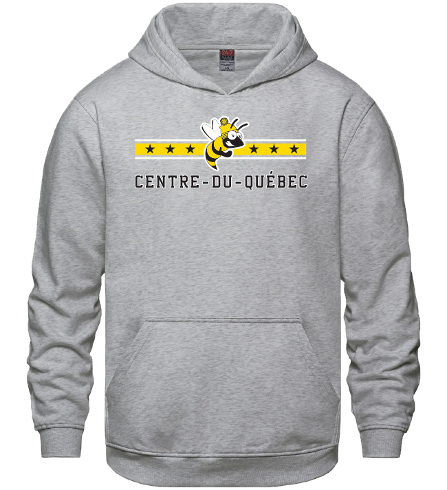 JDQ CENTRE-DU-QUÉBEC - L0550Y Sweat À Capuche Épais Pour Jeunes - SE. S16105 (AV)