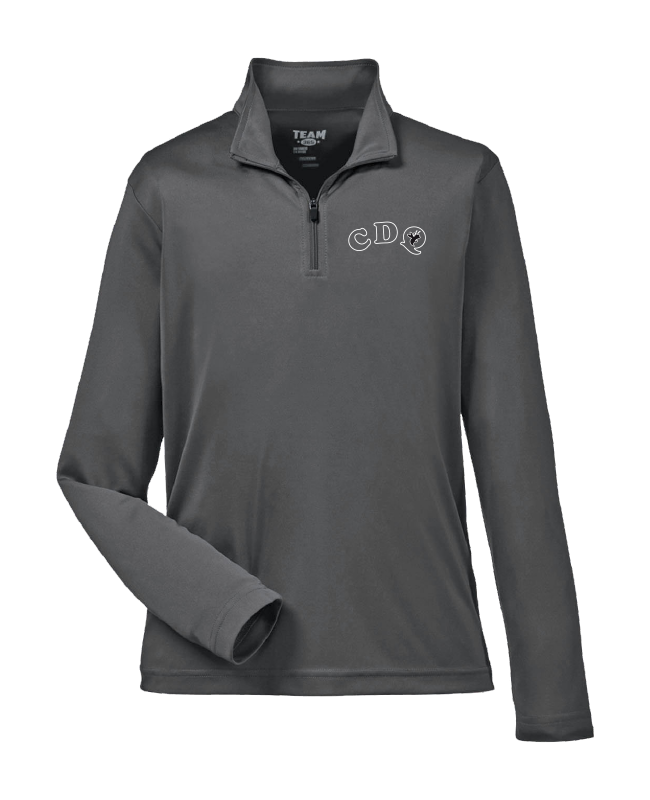 JDQ CENTRE-DU-QUÉBEC - TT31Y chandail à glissière ¼ en polyester pour enfants - BR. 14165 (AVG)