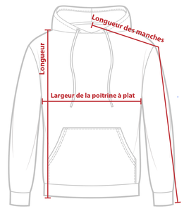Charte de grandeur L0550Y (XS à XL)