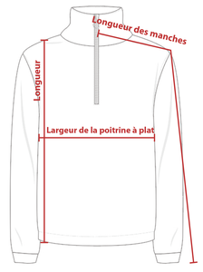 Charte de grandeur TT31Y (L-JR et XL-JR)