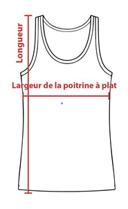 Charte de grandeur TT11M (XS à 4XL)